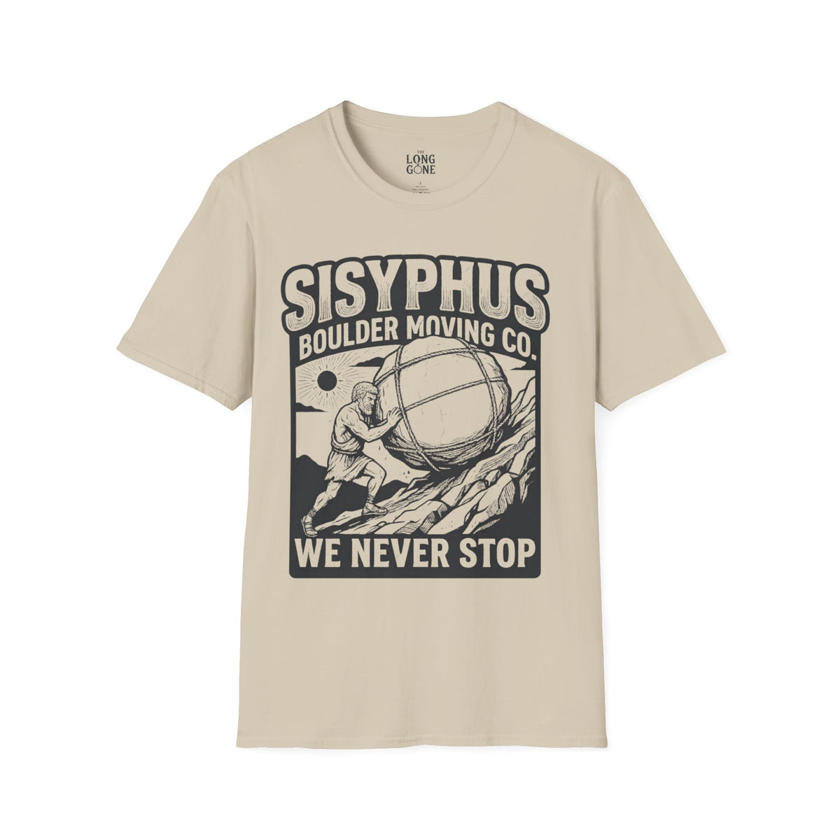 Sisyphus Boulder Moving Co. T-Shirt