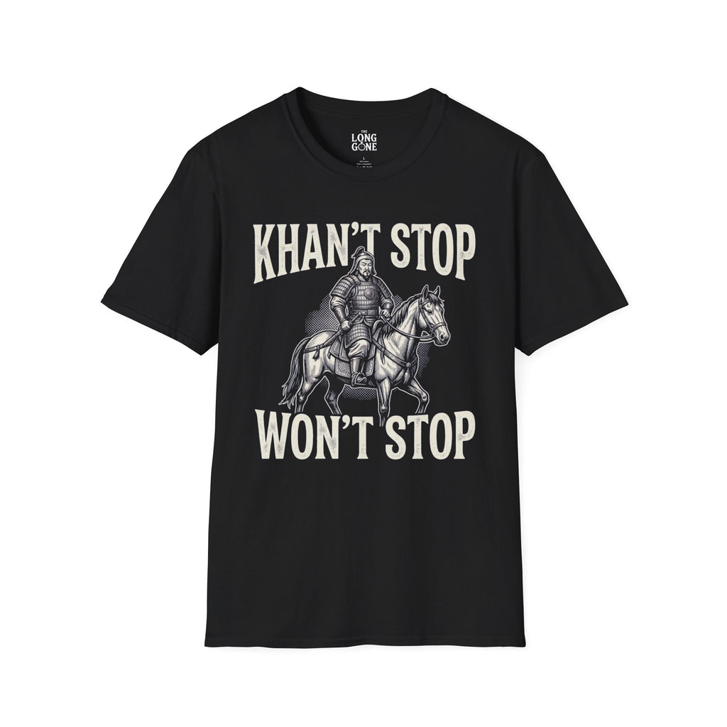 Khan't Stop Won't Stop T‑shirt