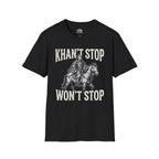 Khan't Stop Won't Stop T‑shirt