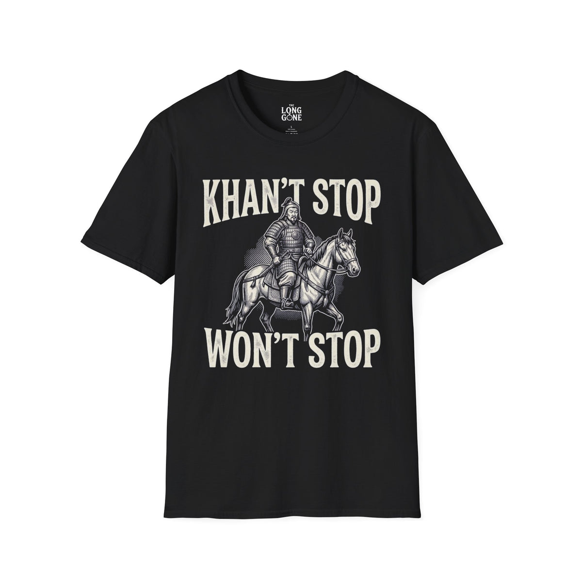 Khan't Stop Won't Stop T‑shirt