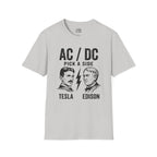 AC/DC Pick a Side Tesla vs Edison T-shirt