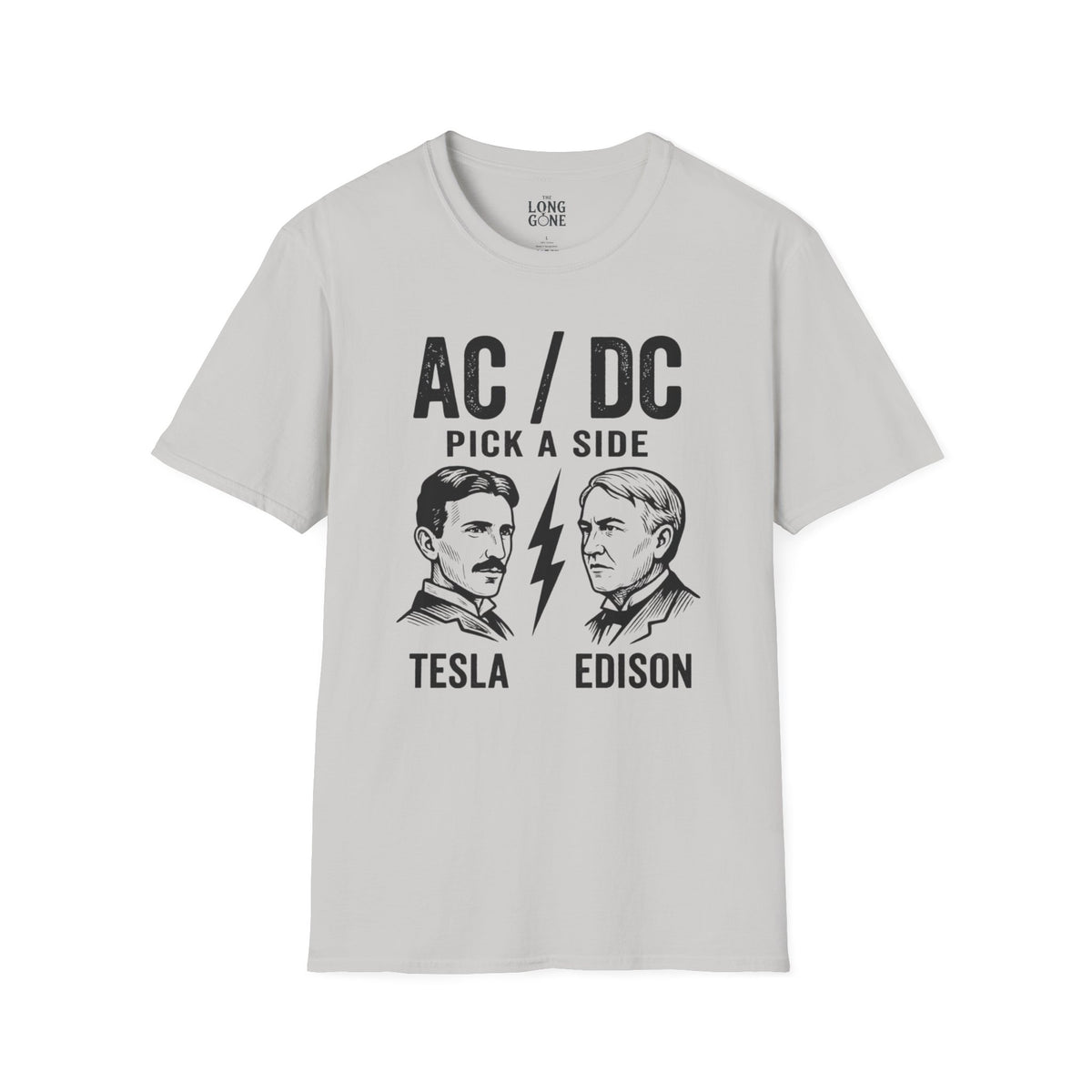 AC/DC Pick a Side Tesla vs Edison T-shirt