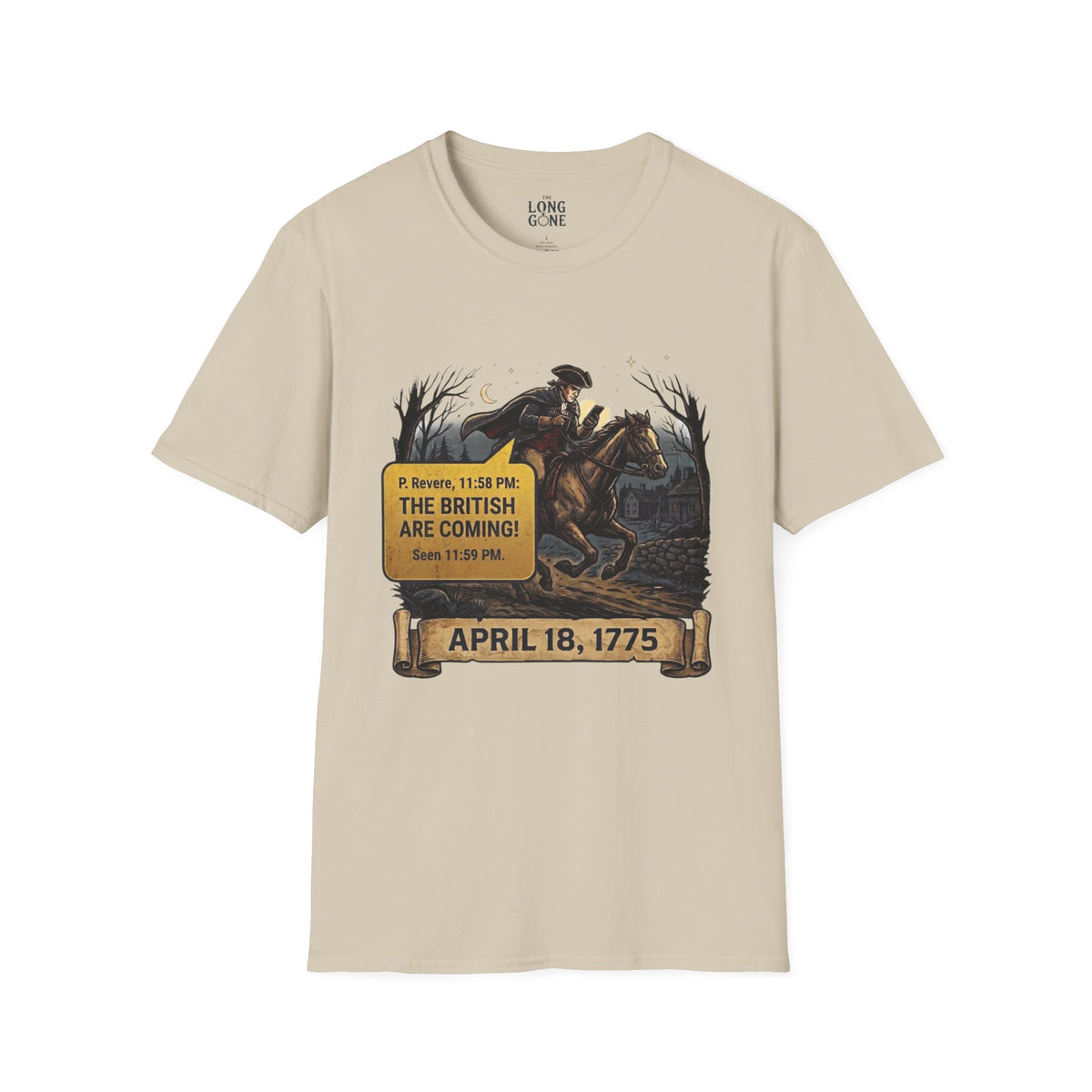 Paul Revere Group Chat T-shirt