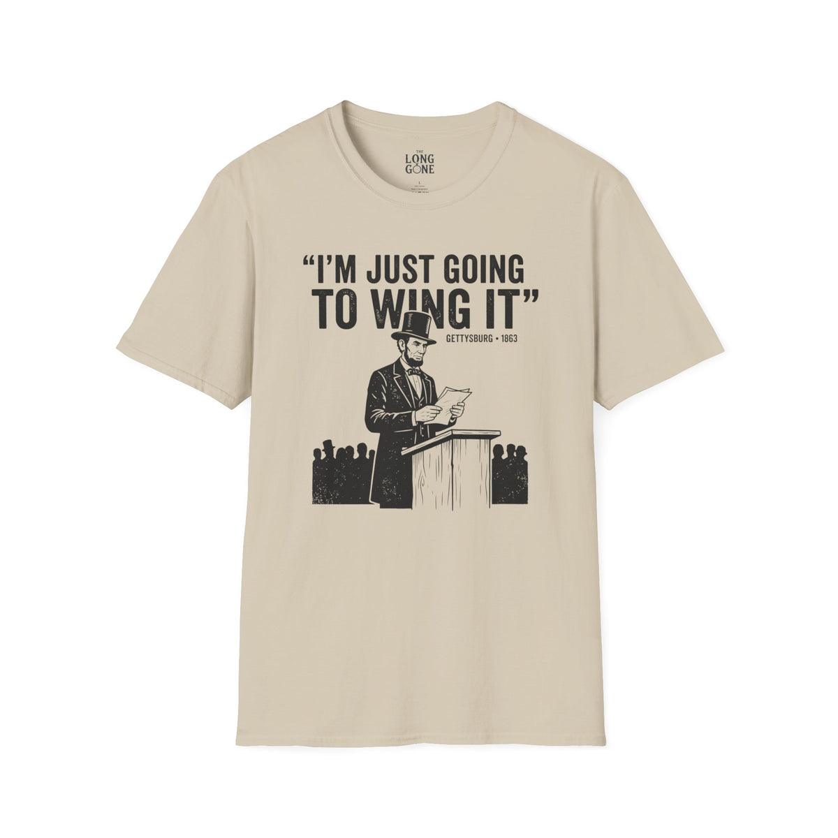 Abraham Lincoln Gettysburg  T-shirt