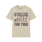 Millions of Years of Evolution For This T-shirt
