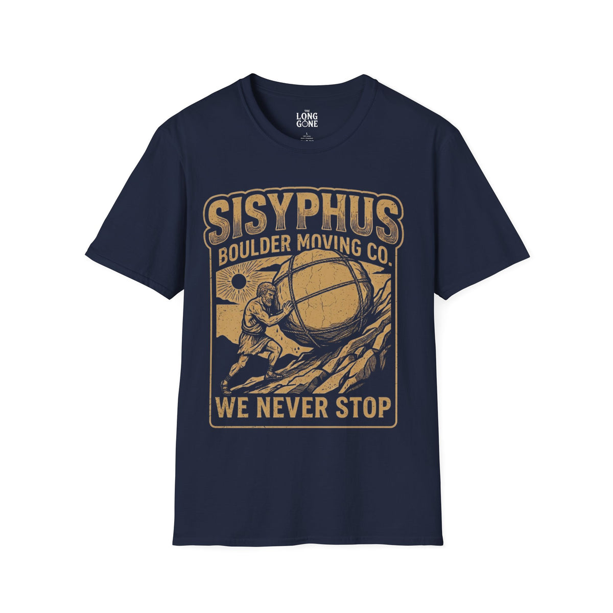 Sisyphus Boulder Moving Co. T-Shirt
