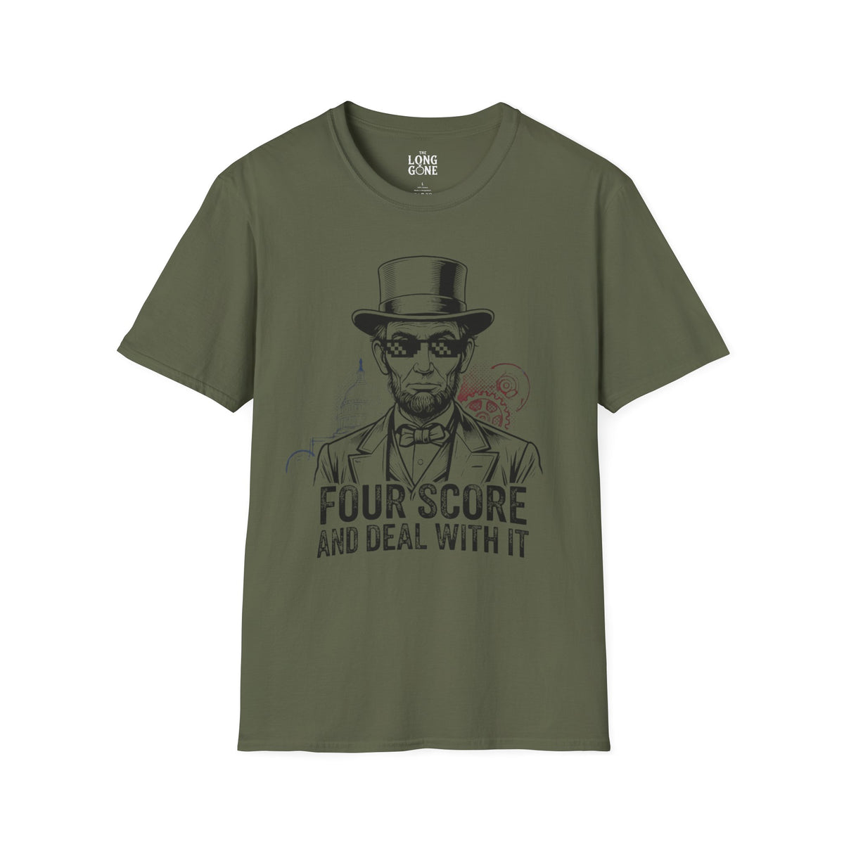 Four Score and Deal With It T-shirt