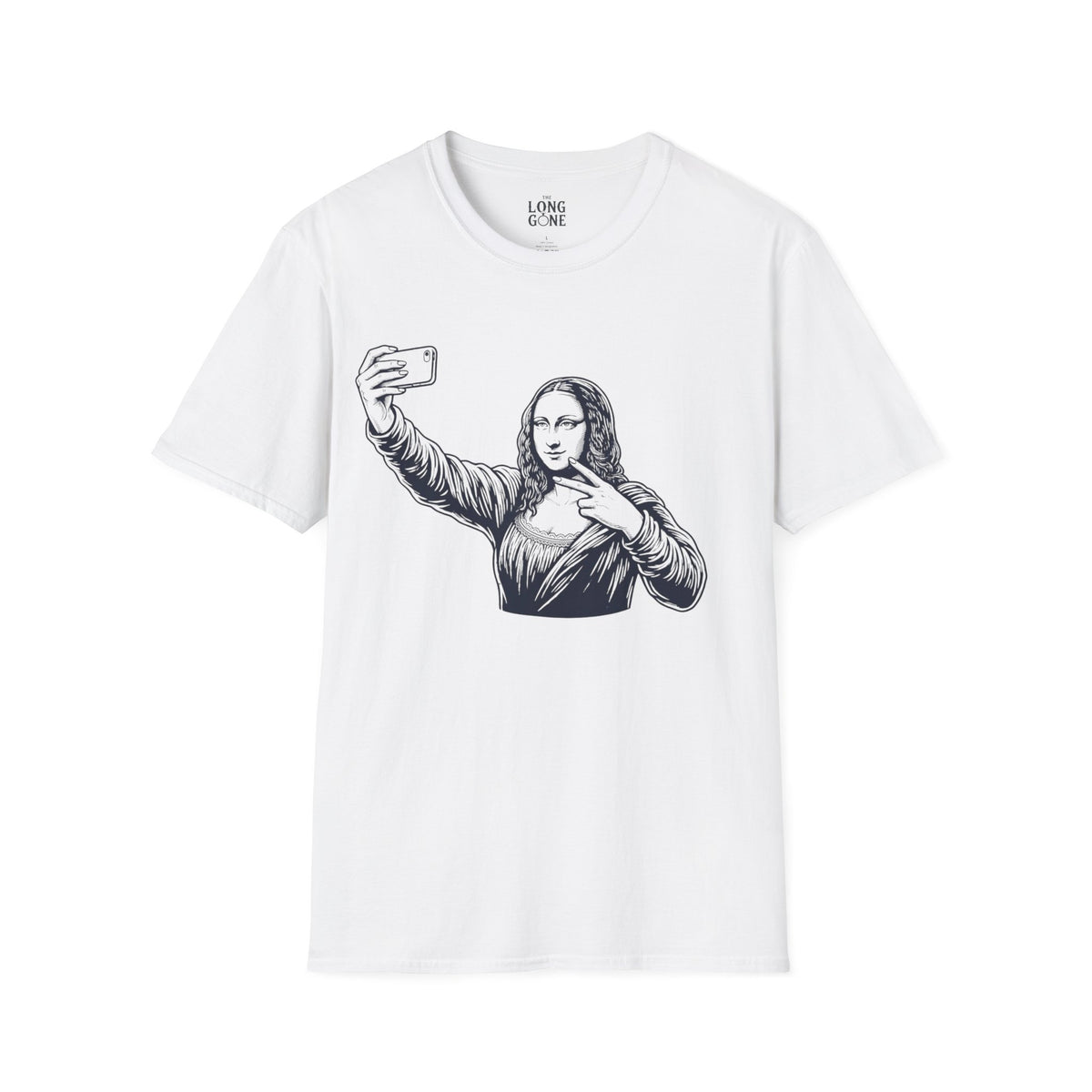 Mona Lisa Selfie T‑shirt