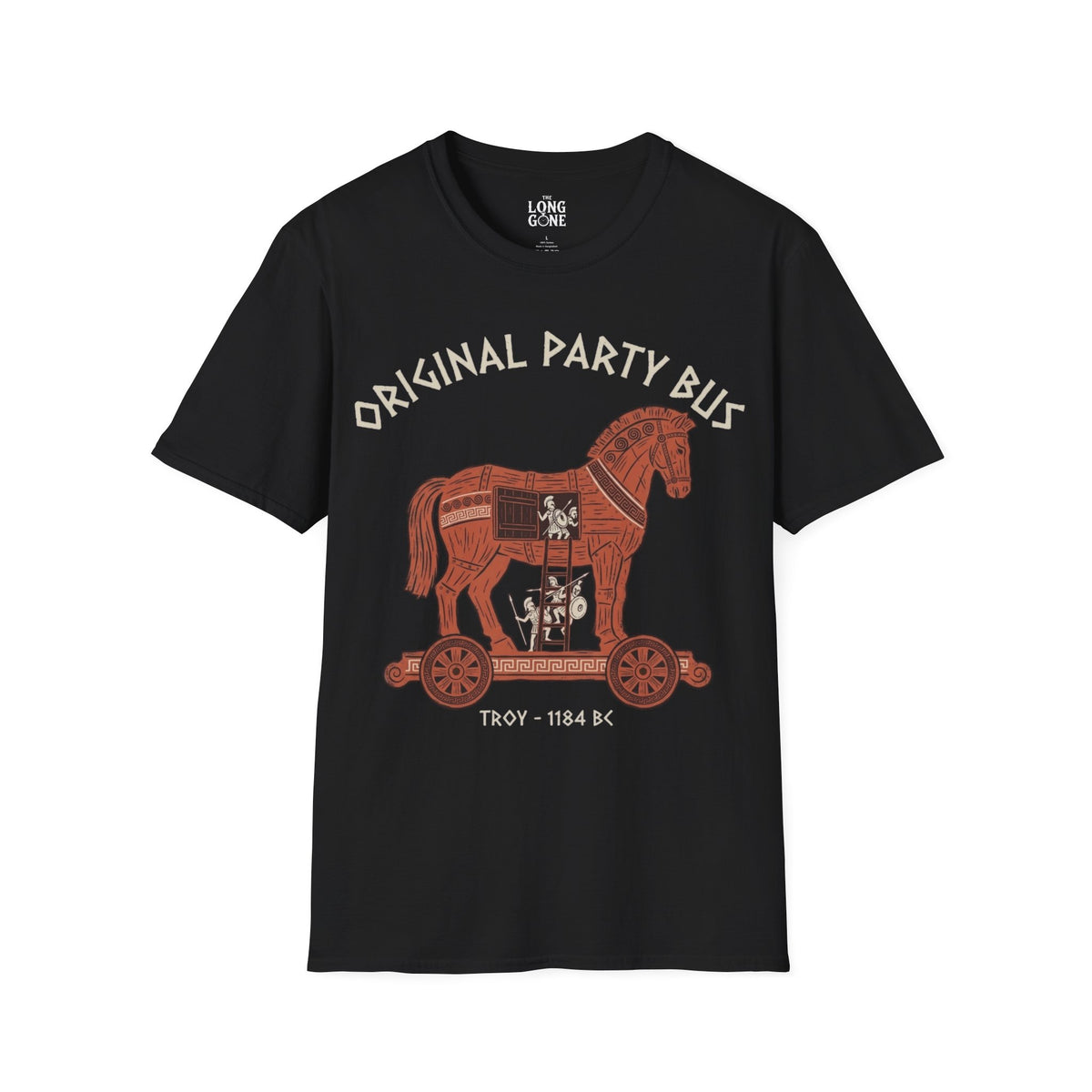 Original Party Bus Trojan Horse T-shirt