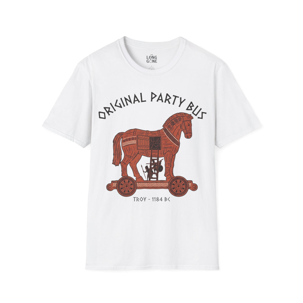 Original Party Bus Trojan Horse T-shirt