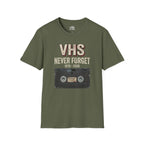 VHS Never Forget T-shirt