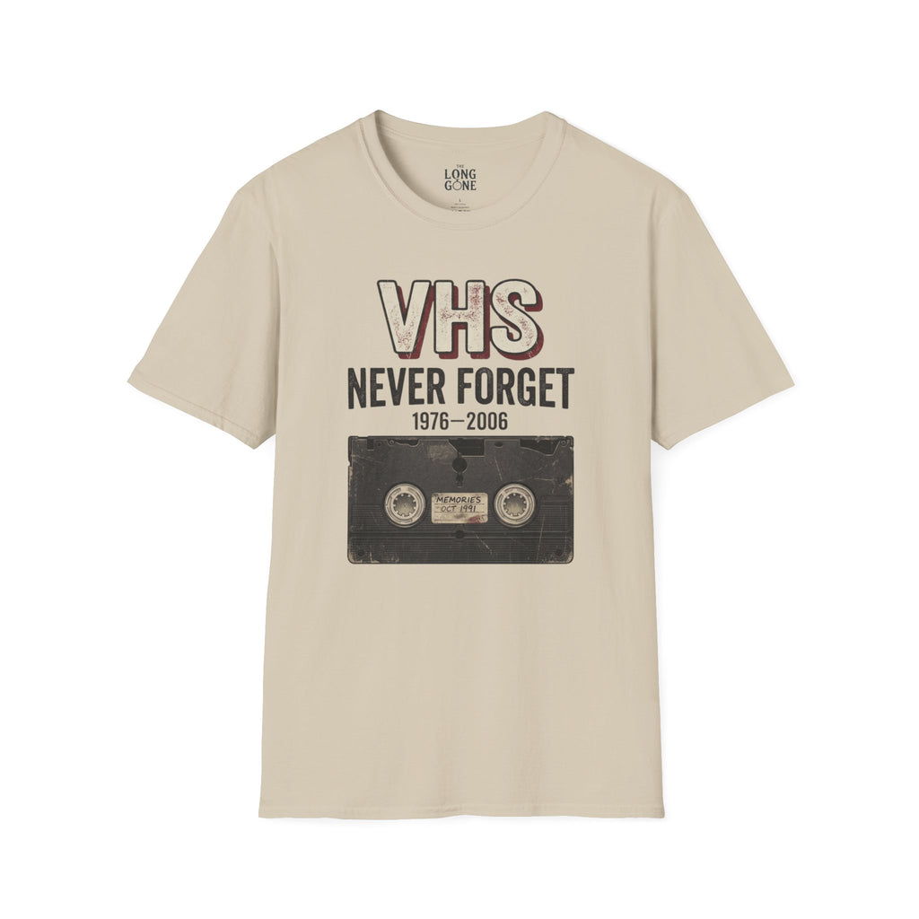 VHS Never Forget T-shirt