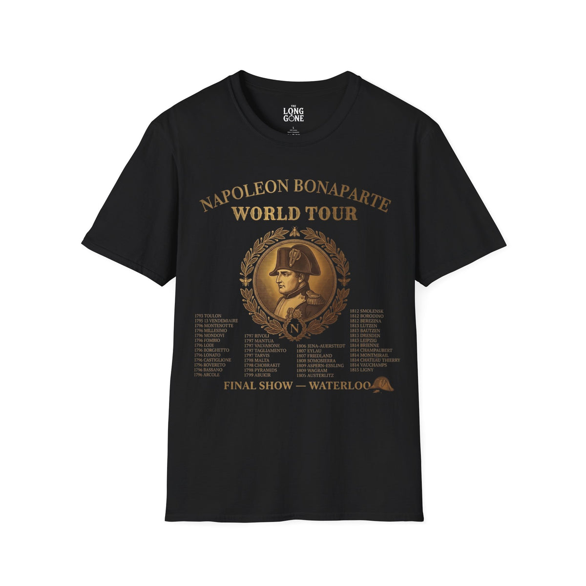 Napoleon Bonaparte World Tour T-shirt