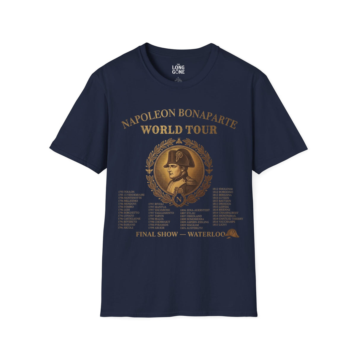 Napoleon Bonaparte World Tour T-shirt