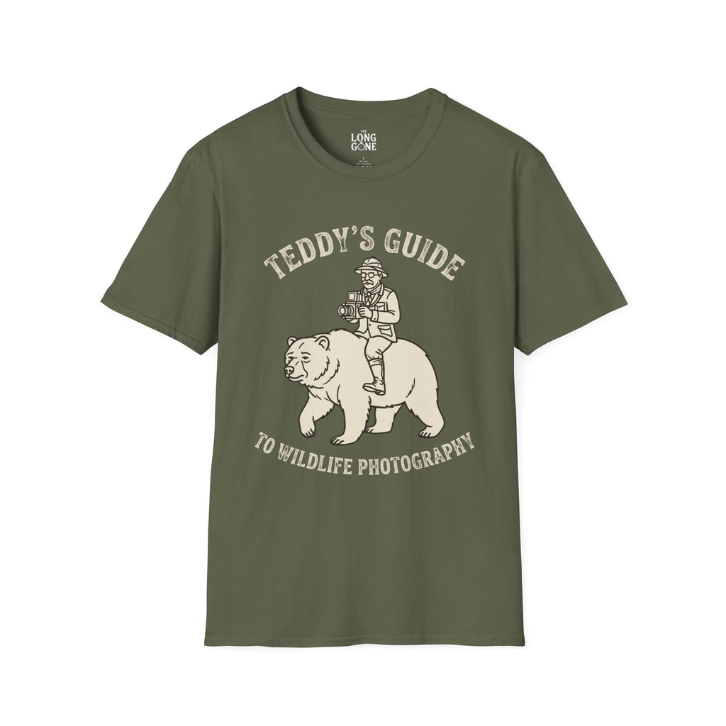 Teddy's Guide to Wildlife Photography T-shirt
