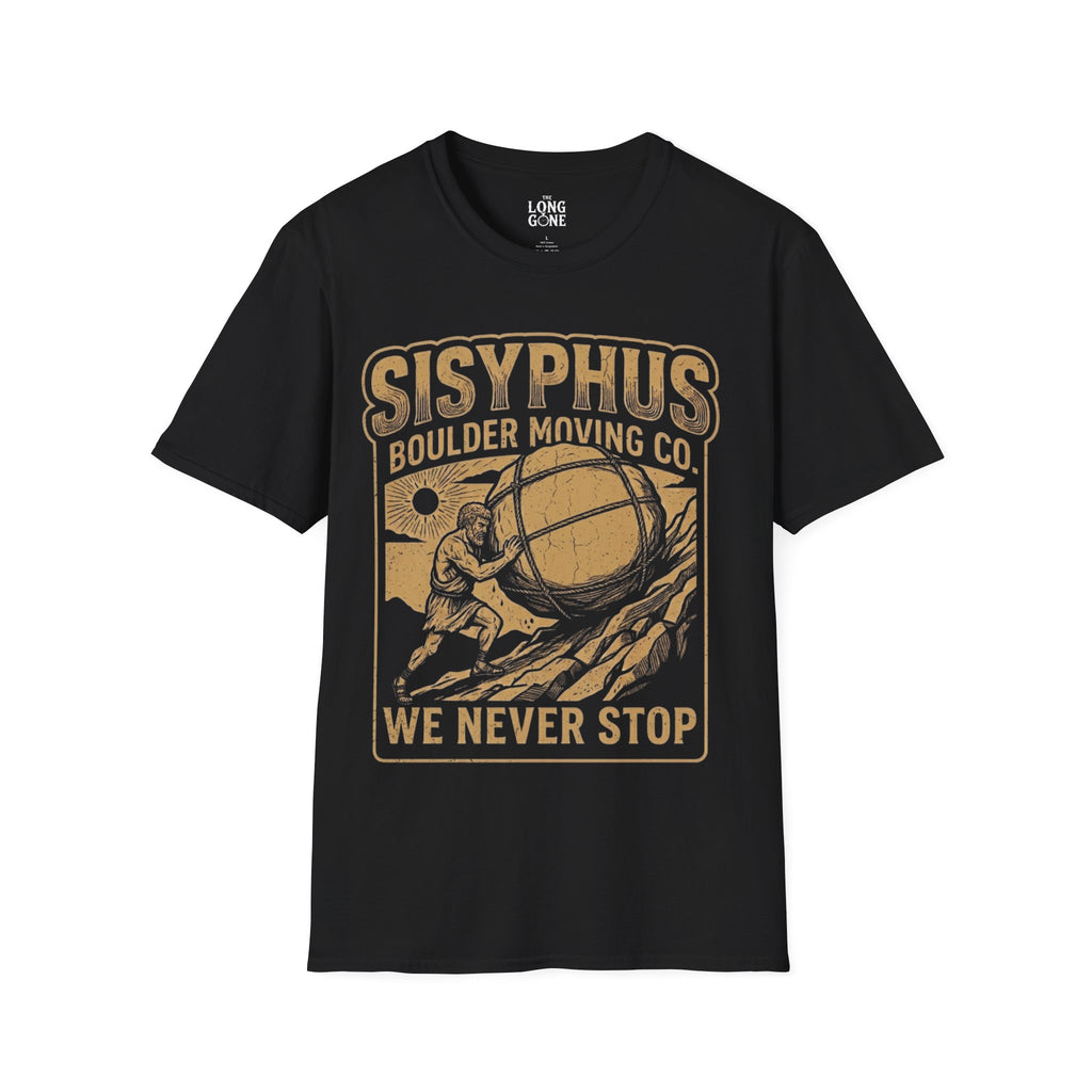 Sisyphus Boulder Moving Co. T-Shirt
