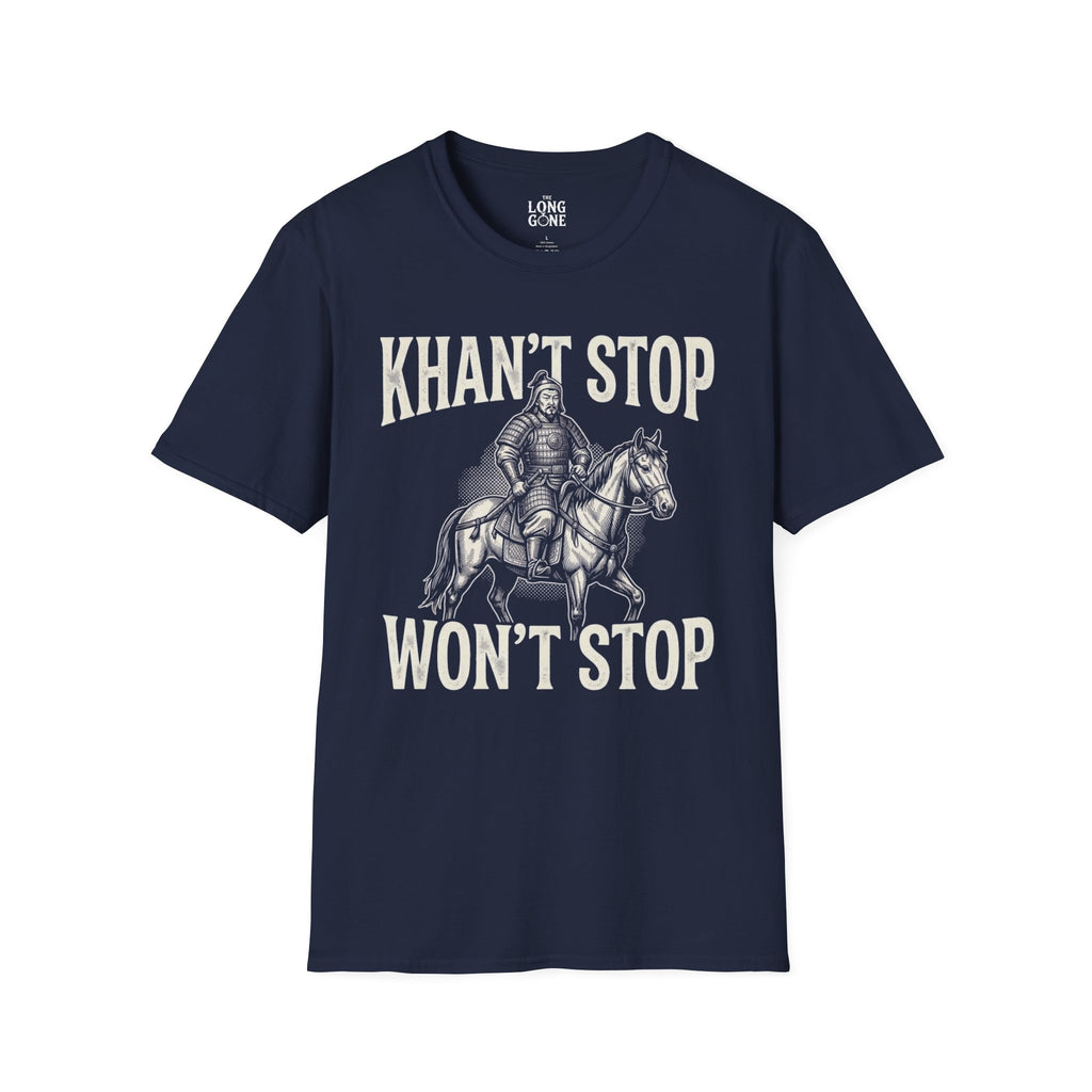 Khan't Stop Won't Stop T‑shirt