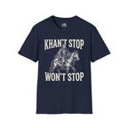 Khan't Stop Won't Stop T‑shirt