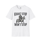 Khan't Stop Won't Stop T‑shirt