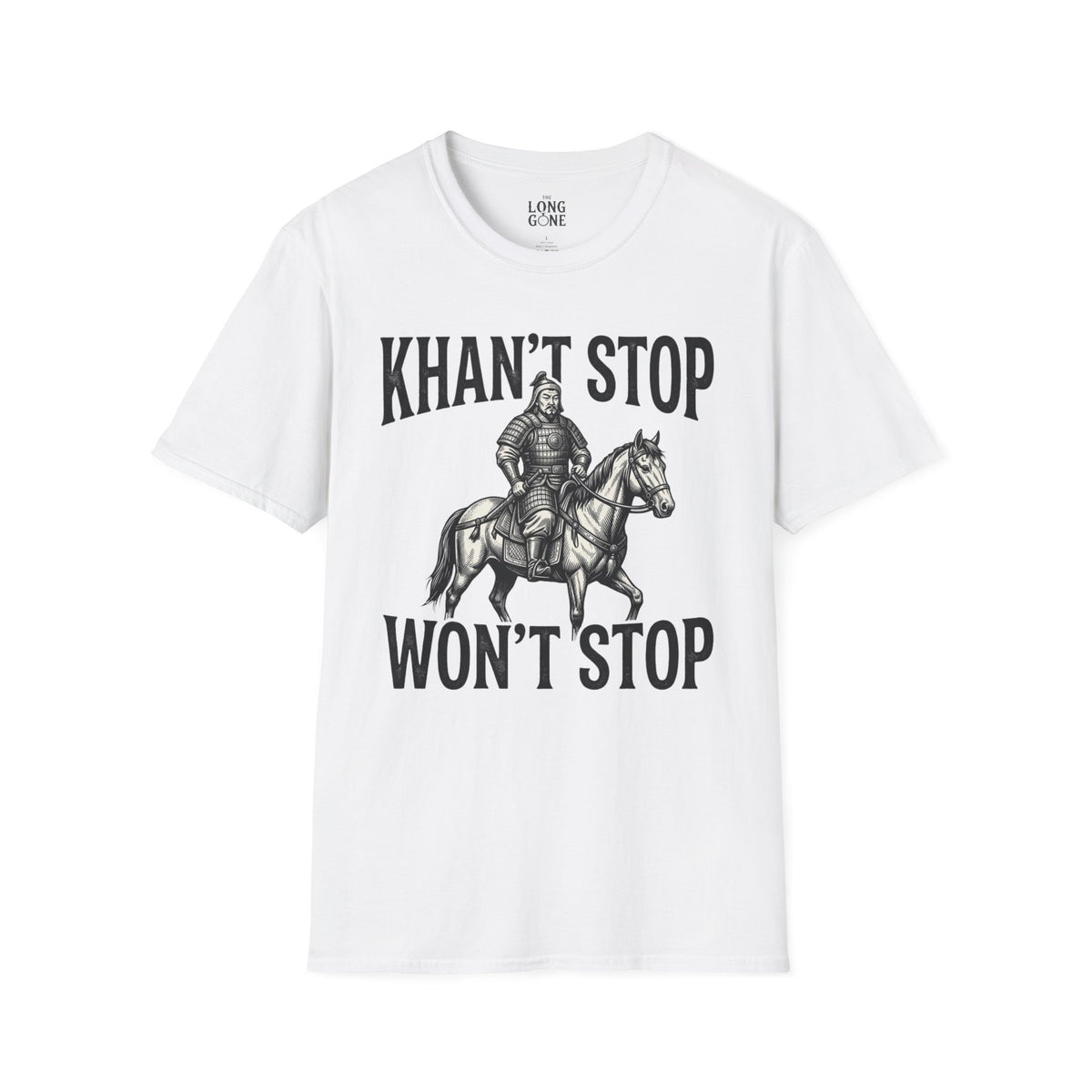 Khan't Stop Won't Stop T‑shirt