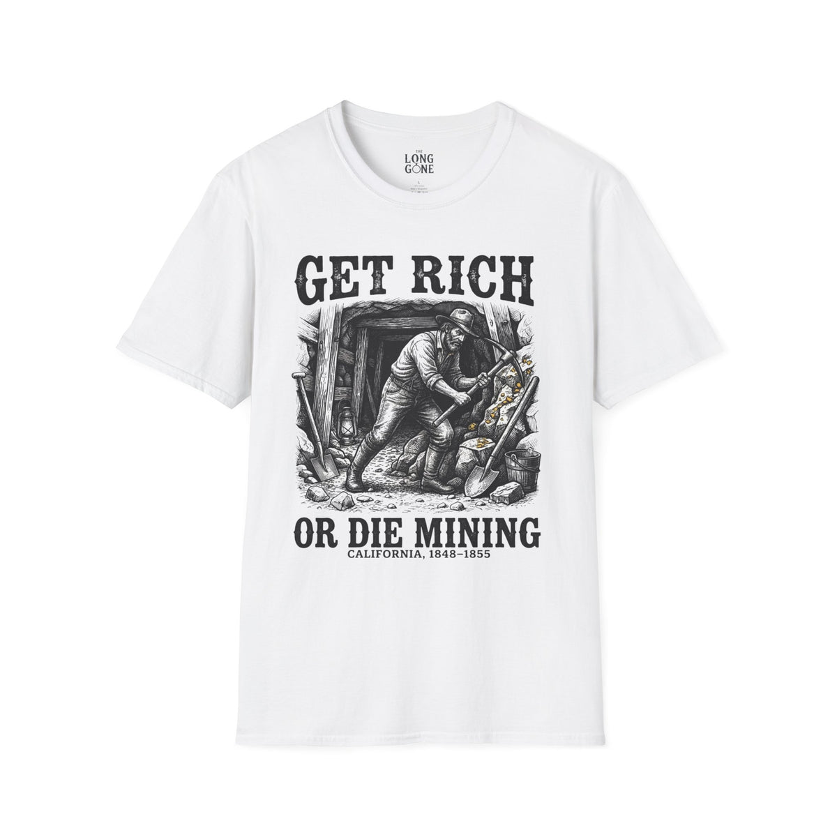 Get Rich Or Die Mining T-shirt