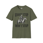 Khan't Stop Won't Stop T‑shirt