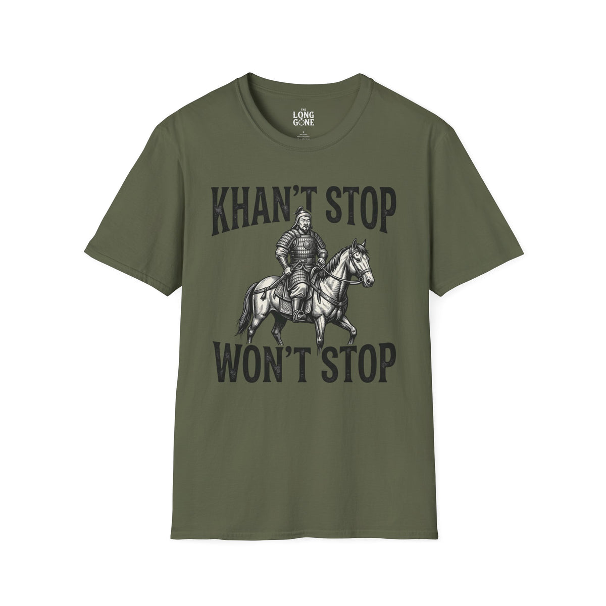 Khan't Stop Won't Stop T‑shirt