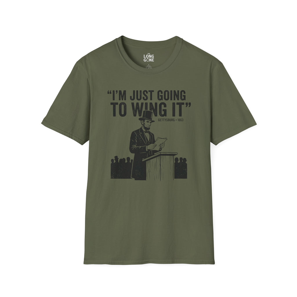 Abraham Lincoln Gettysburg  T-shirt