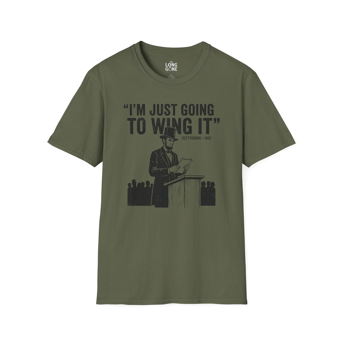 Abraham Lincoln Gettysburg  T-shirt