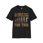 Millions of Years of Evolution For This T-shirt
