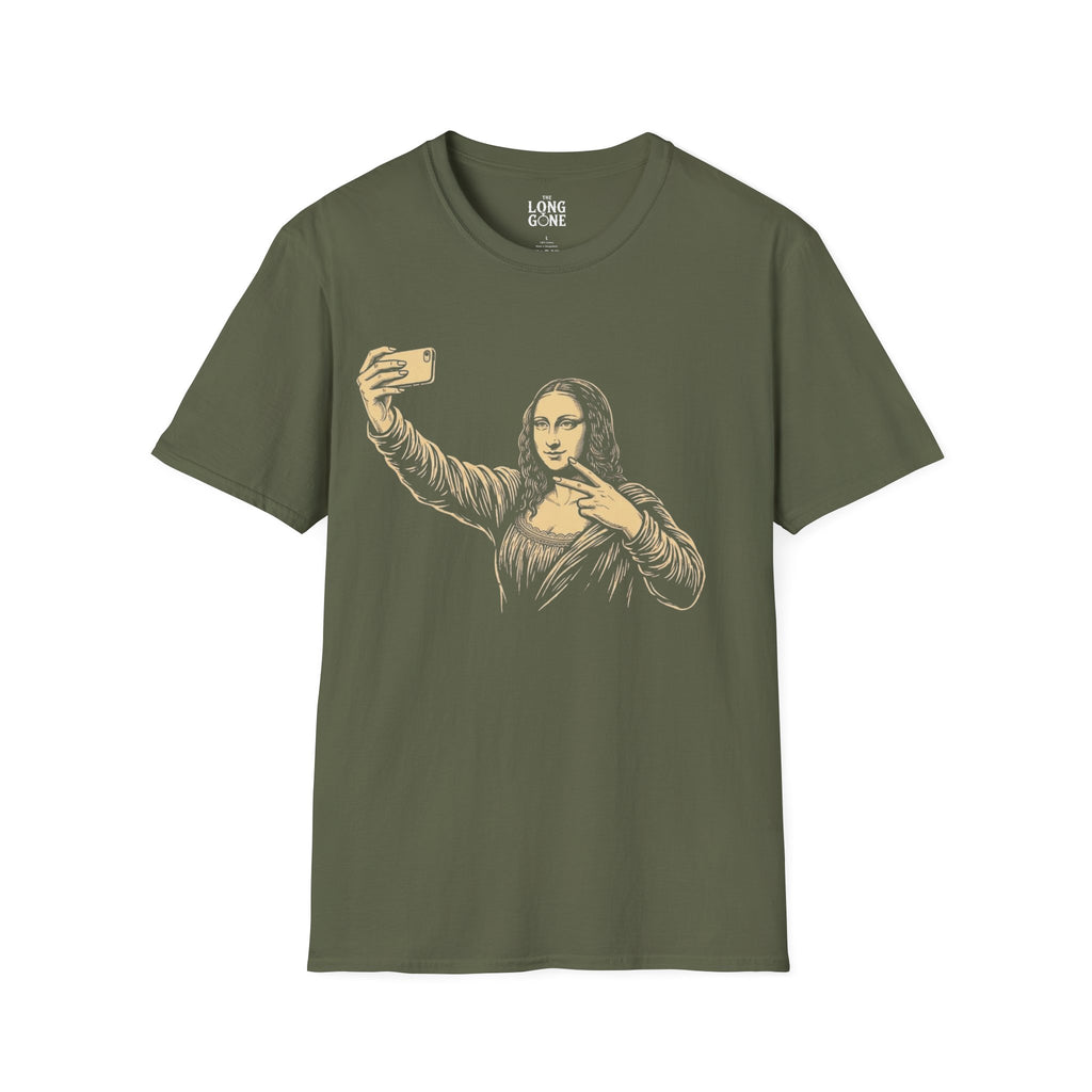 Mona Lisa Selfie T‑shirt