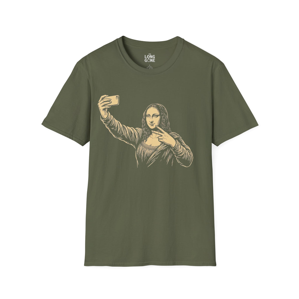 Mona Lisa Selfie T‑shirt