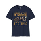 Millions of Years of Evolution For This T-shirt