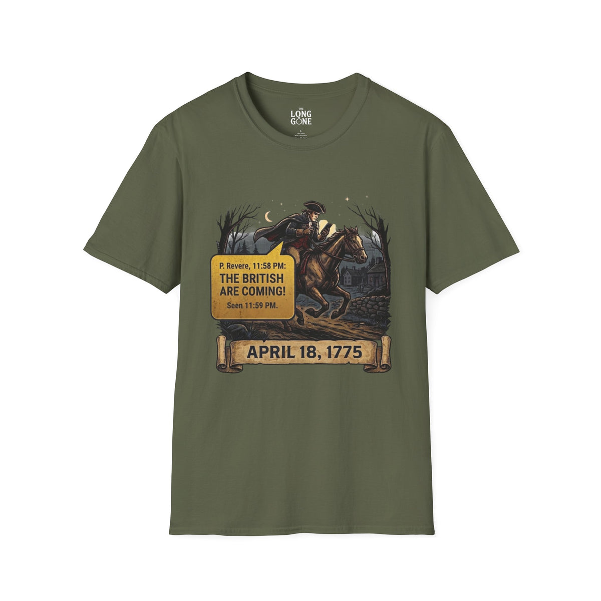 Paul Revere Group Chat T-shirt