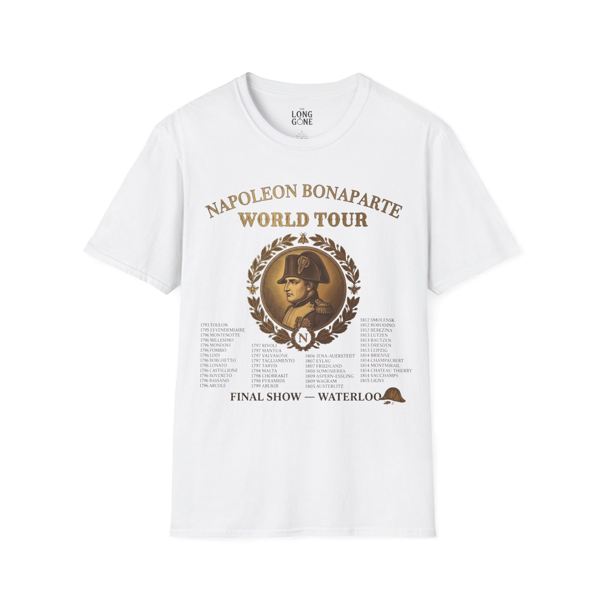 Napoleon Bonaparte World Tour T-shirt