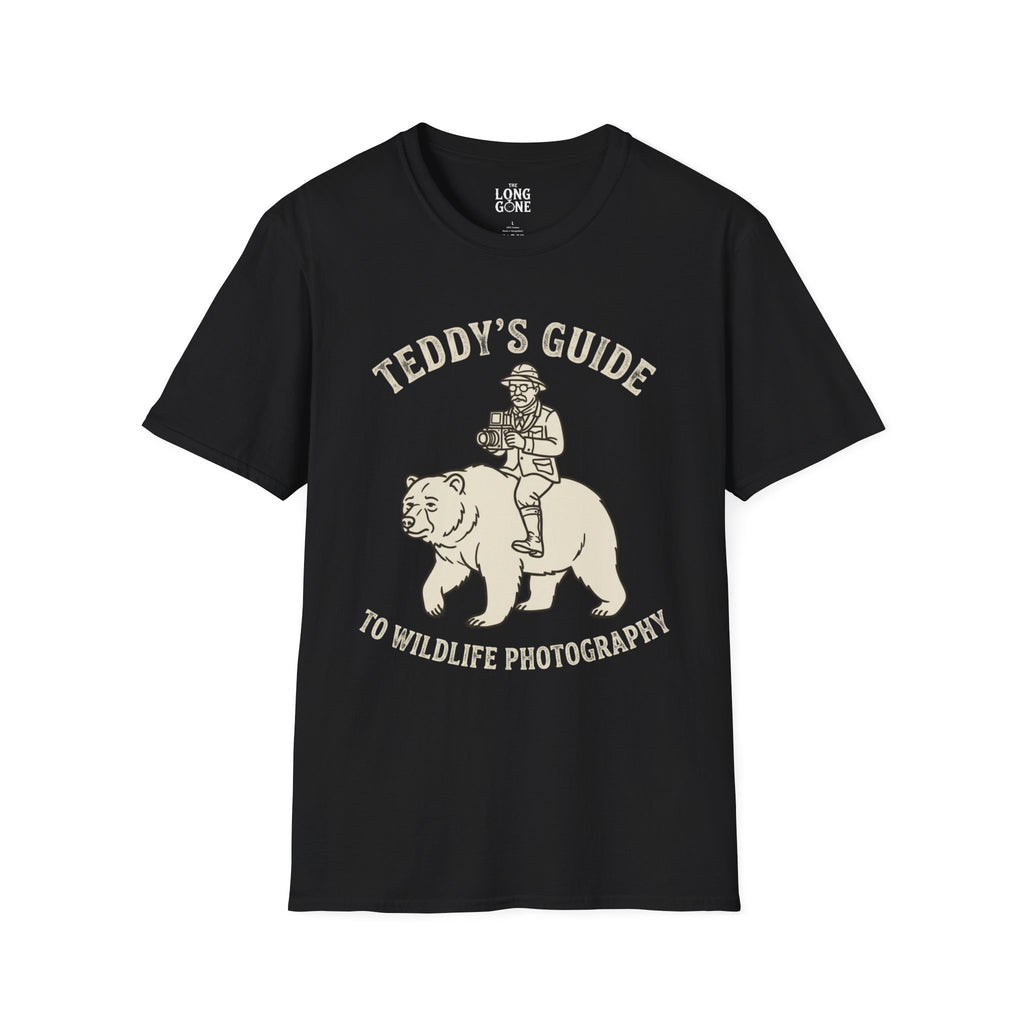 Teddy's Guide to Wildlife Photography T-shirt