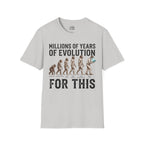 Millions of Years of Evolution For This T-shirt