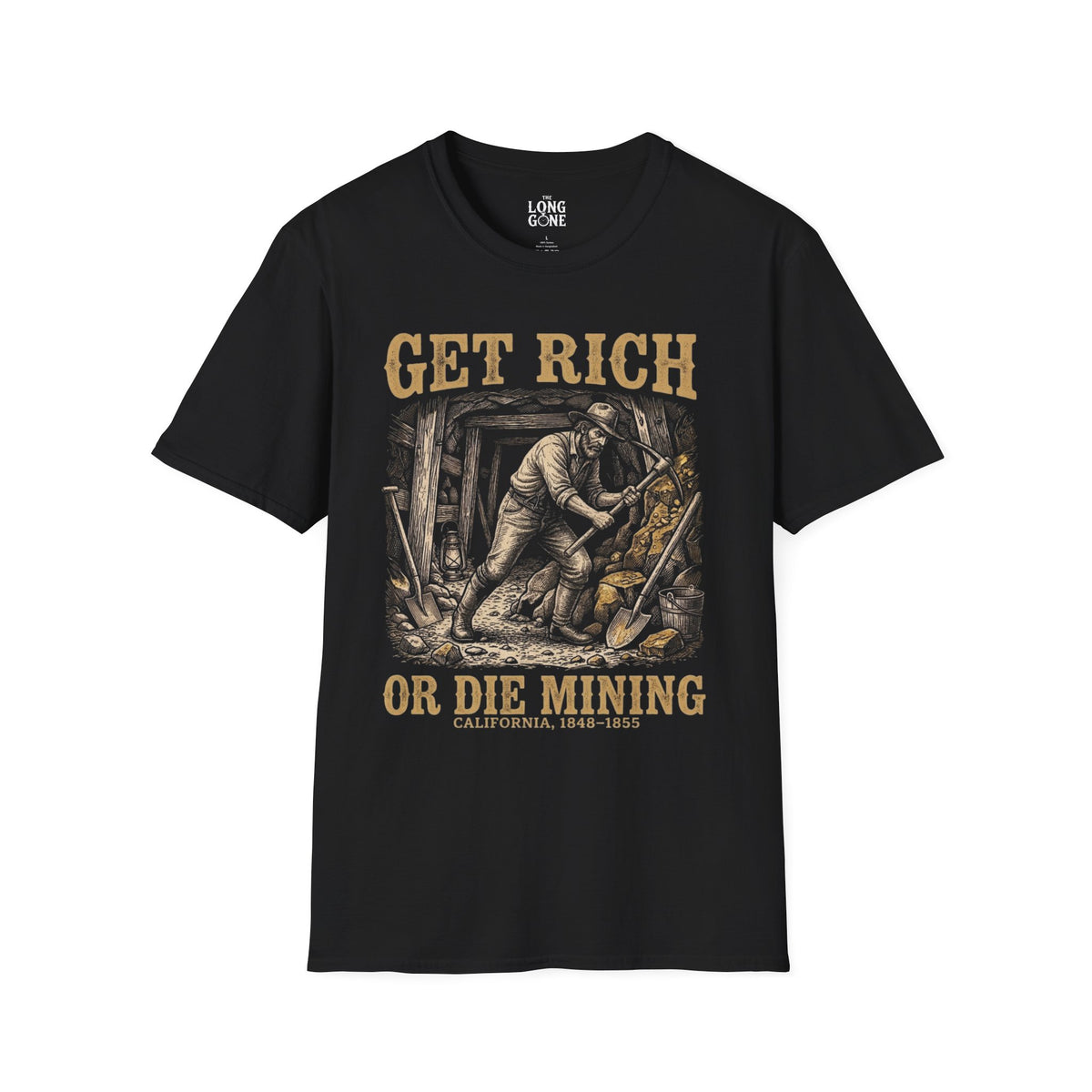 Get Rich Or Die Mining T-shirt