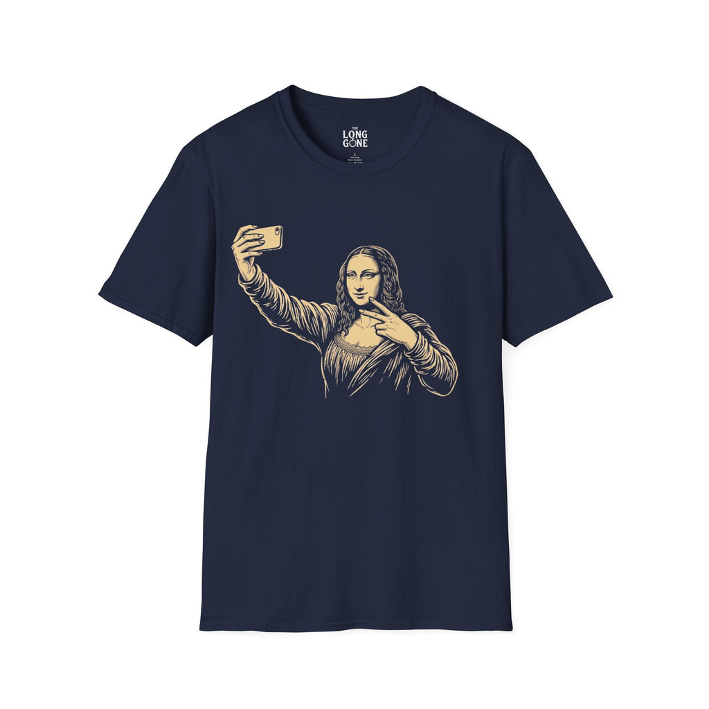 Mona Lisa Selfie T‑shirt
