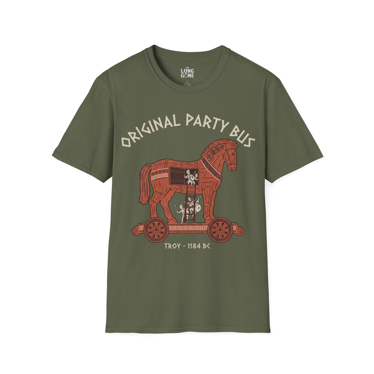 Original Party Bus Trojan Horse T-shirt