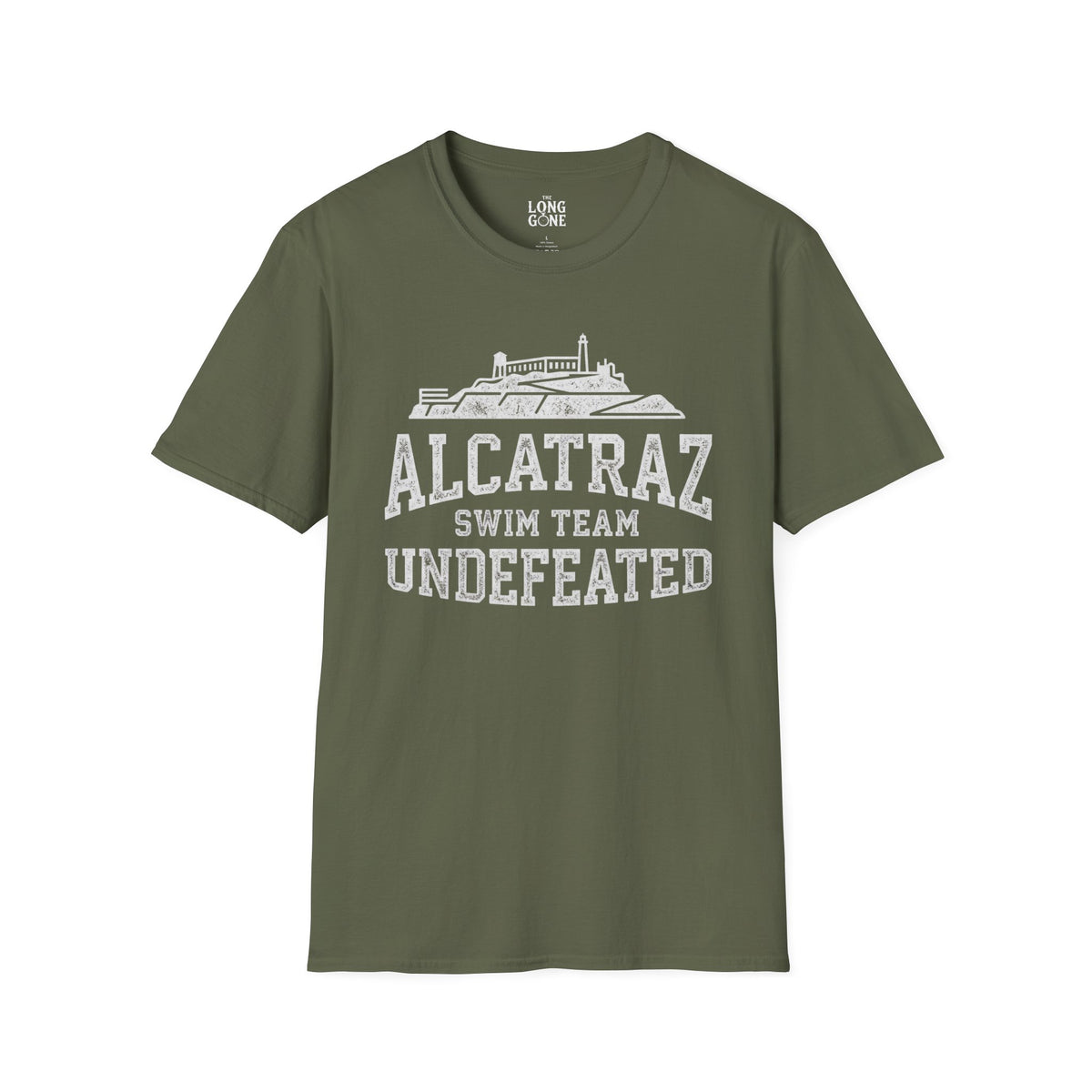Alcatraz Swim Team "Undefeated" T-shirt